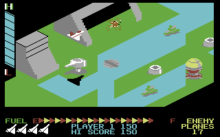 Super Zaxxon screenshot 3 for Commodore 64